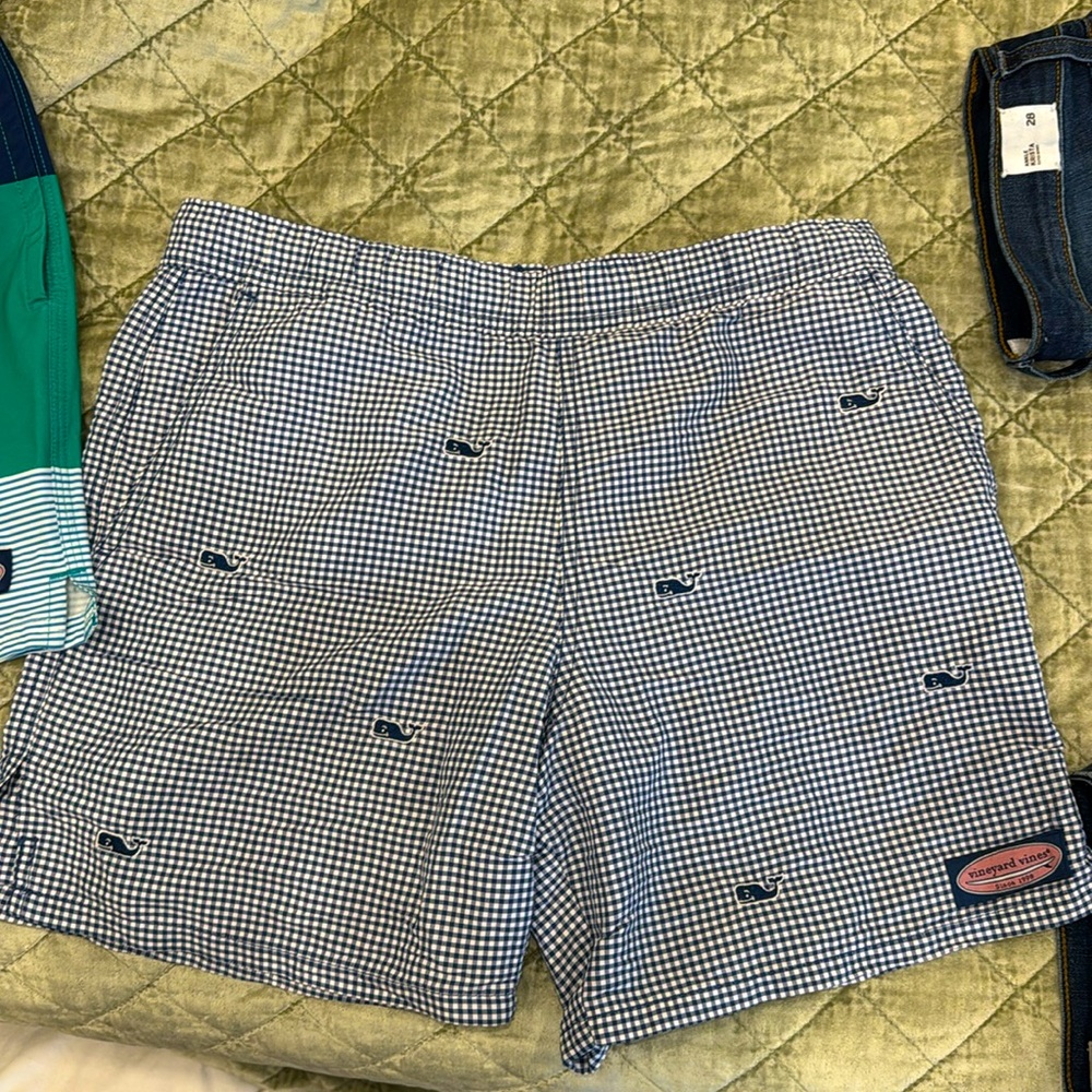 Boy’s Vineyard Vines swim trunks, EUC